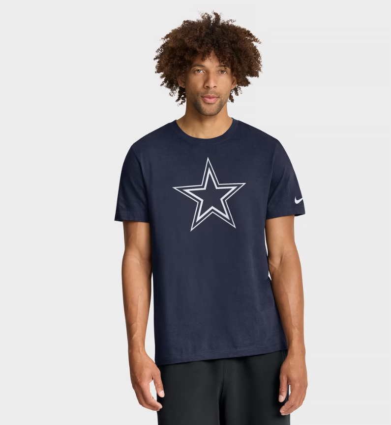 NA-E50 (Nike dallas cowboys logo essentials tee college navy) 82692869