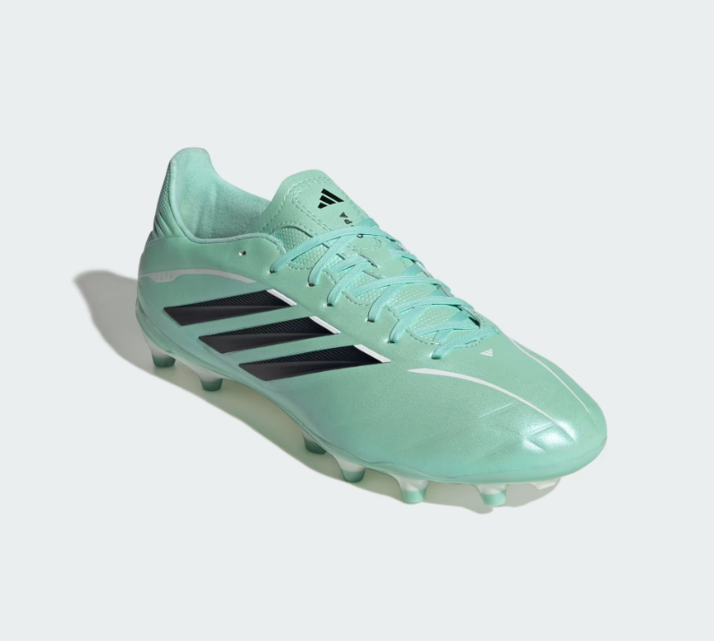A-S73 (Adidas copa pure IV league firm ground boots clear mint/black/white) 92696735