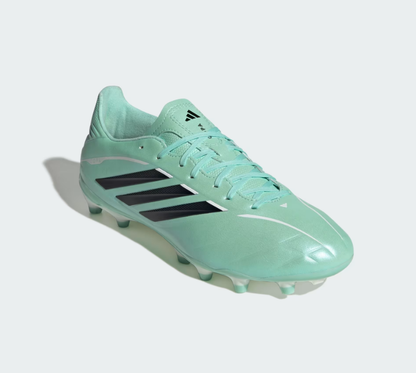 A-S73 (Adidas copa pure IV league firm ground boots clear mint/black/white) 92696735