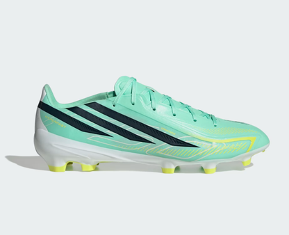 A-T73 (Adidas F50 hyperfast league firm ground boot pulse mint/night navy/solar lemon) 92698178