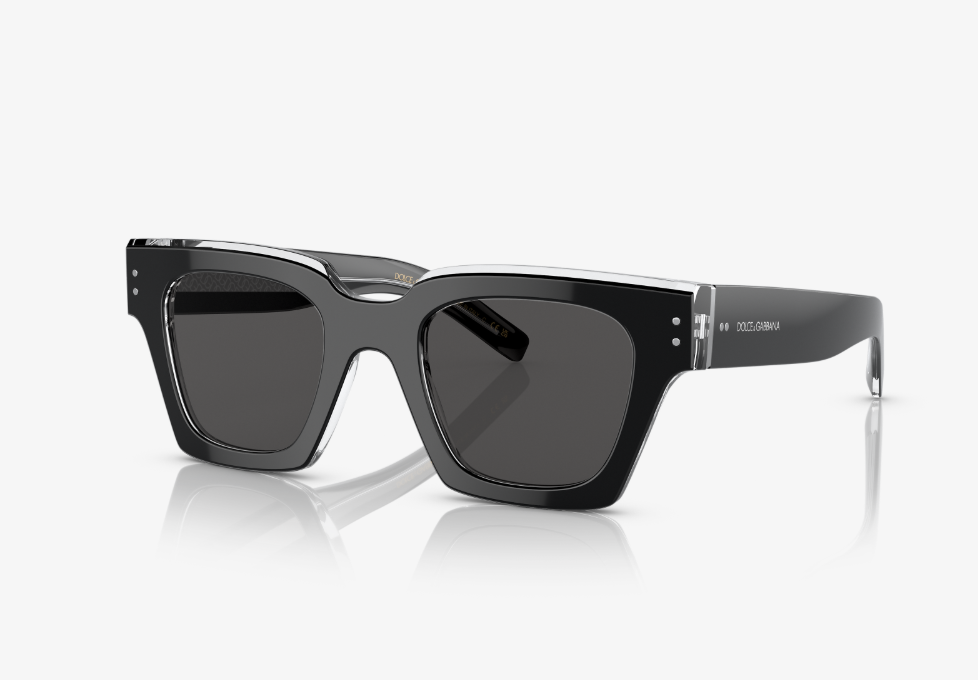 DG-F (Dolce & Gabana black crystal frame/grey lenses) 1026924385