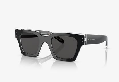 DG-F (Dolce & Gabana black crystal frame/grey lenses) 1026924385