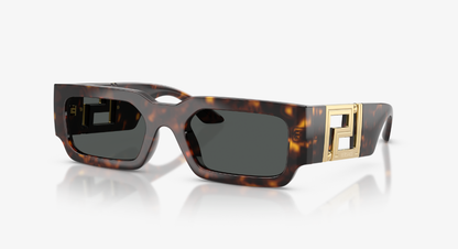 VS-R (Versace sunglasses VE4506U havana tortoise frame/dark grey polarized lenses) 1026920779