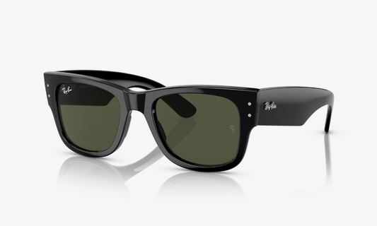 RB-G1 (Ray-ban mega wayfarer black frame/green lenses) 926913840