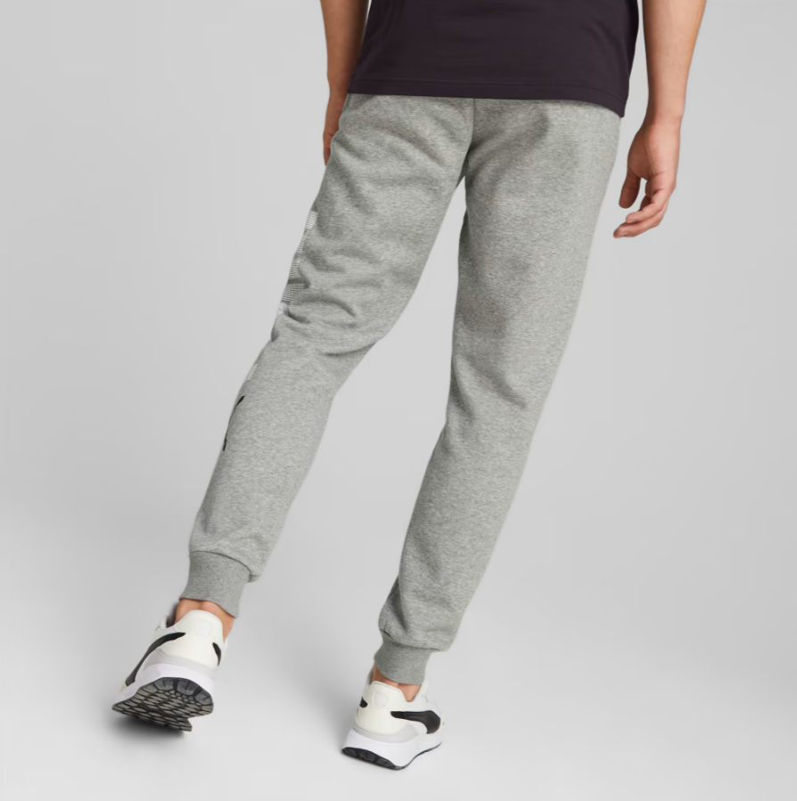 PA-Z8 (Puma essentials + logo lab fleece sweatpants medium grey) 92394750 PUMA