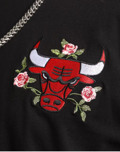 NEA-W6 (New era oversize chicago bulls rose tee) 82391463