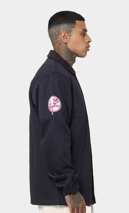 NEA-X6 (New era coach jacket new york yankees heritage black) 82398400