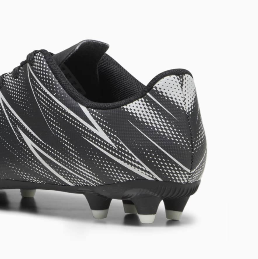 P-R45 (Puma jr attacanto boots fg/ag black/silver mist) 112393750