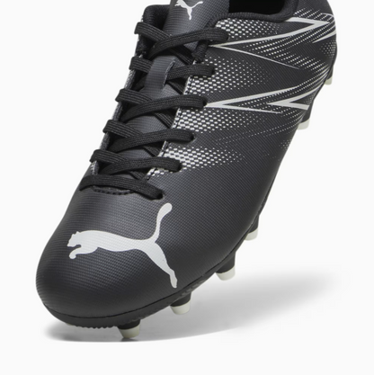 P-R45 (Puma jr attacanto boots fg/ag black/silver mist) 112393750