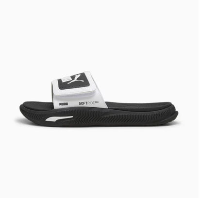 P-I46 (Puma softride pro slide 24 velcro white/black) 22493500