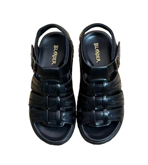 I-K (Islander sandals #5715 black)