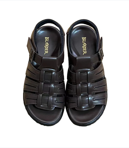 I-L (Islander sandals #5715 brown)