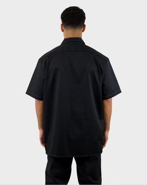 D-P6 (Dickies 1574 contrast sleeve short work shirt black) 42493915