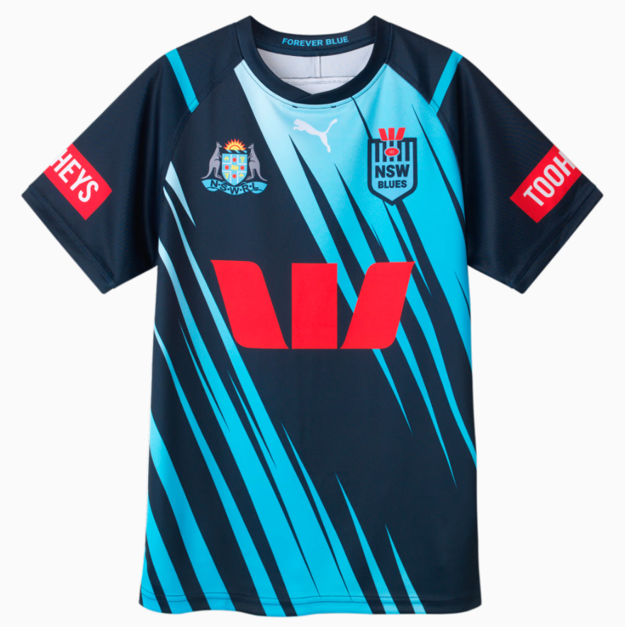 PA-U10 (Puma new south wales blues 2024 state of origin captain run replica jersey) 524911000