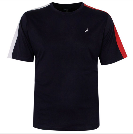 NTA-F8 (Nautica newton t-shirt big & tall tee dark navy) 92393693