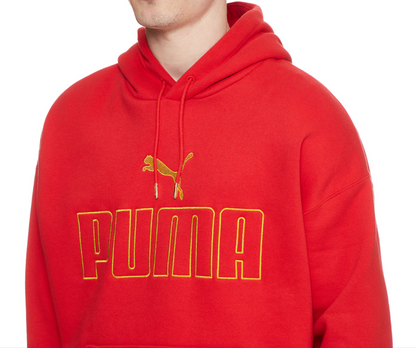 PA-N7 (Puma classic oversized hoodie fleece high risk red) 102295500