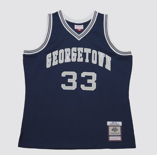 MNA-O40 (Mitchell & ness ncaa navy jersey 1983 gu ewin navy) 122498695