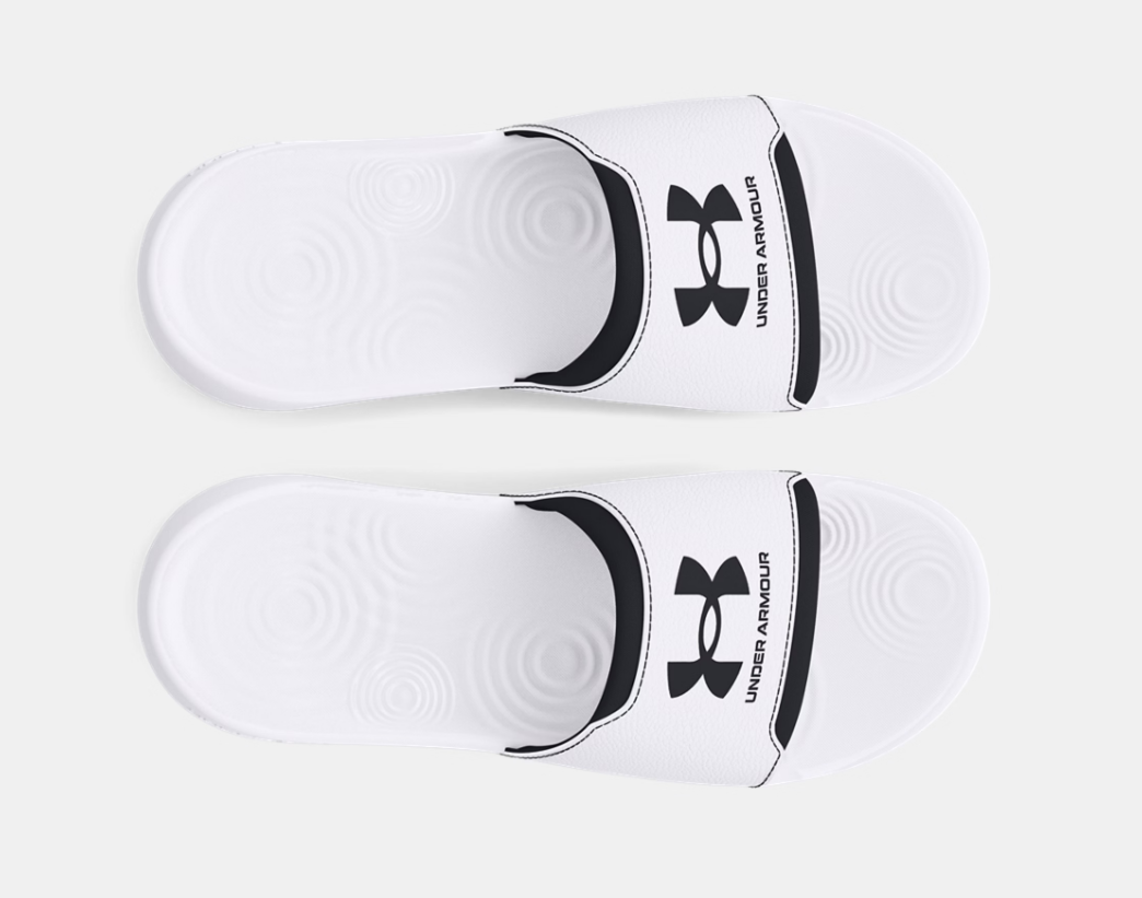 UA-O8 (Under armour mens ignite select slide white/black) 112493478