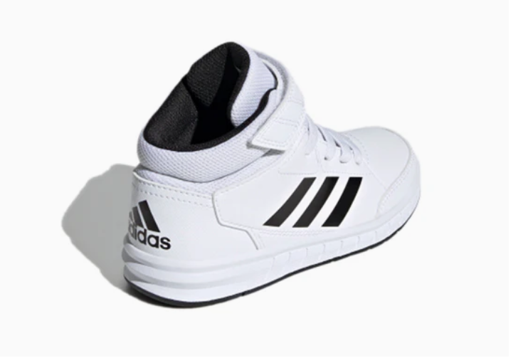 A-B56 (Adidas altasport mid kids white/black) 71994095