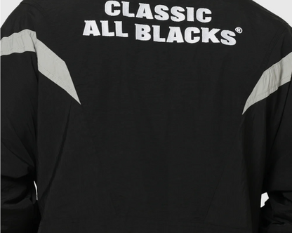 MNA-S45 (Mitchell & ness cab spray jacket solid black) 92596087