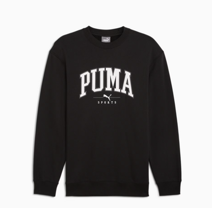 PA-A11 (Puma squad fleece crew black/white) 72494500