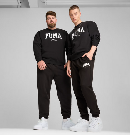 PA-B11 (Puma squad fleece sweatpants black/white) 72494500