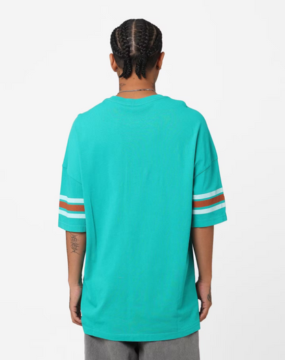 MJA-F10 (Majestic vintage sport slv oversize tee dolphins teal) 42393913