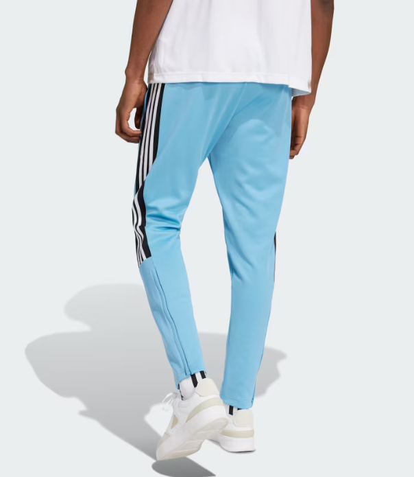 AA-P25 (Adidas house of tiro nations pack sport jacket & pants tracksuit light blue/black/white) 824911740