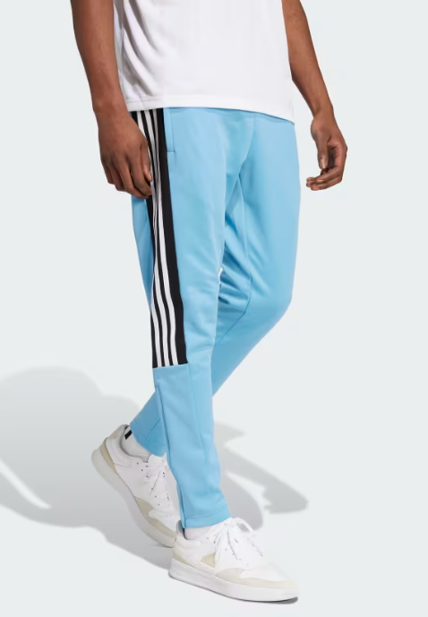 AA-P25 (Adidas house of tiro nations pack sport jacket & pants tracksuit light blue/black/white) 824911740