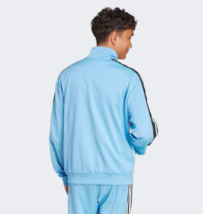 AA-P25 (Adidas house of tiro nations pack sport jacket & pants tracksuit light blue/black/white) 824911740