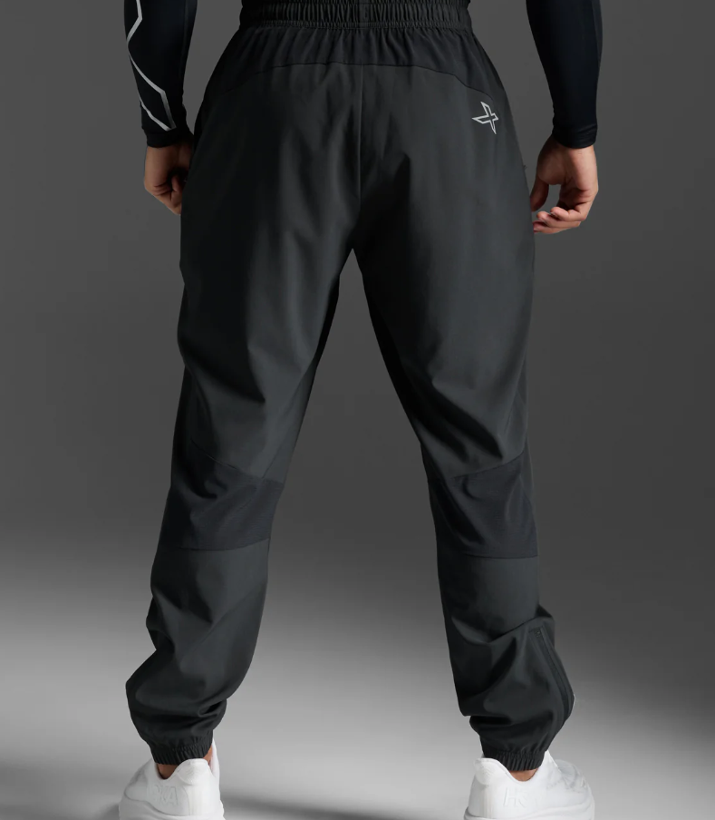 2XUA-K (2XU aero woven jogger black/silver reflective) 82495500