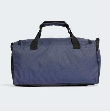 AE-U6 (Adidas essentials linear duffel bag medium shadow navy/black/white) 82492886