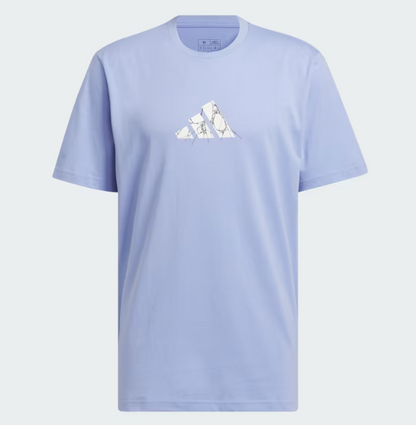 AA-Q25 (Adidas donovan mitchell foundation tee blue spark/white) 82492815