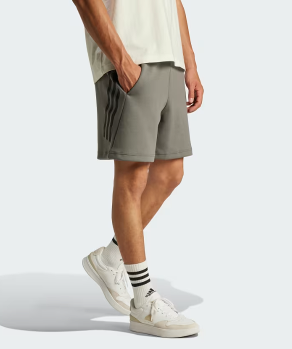 AA-X24 (Adidas future icons 3-stripes shorts grey) 82494095