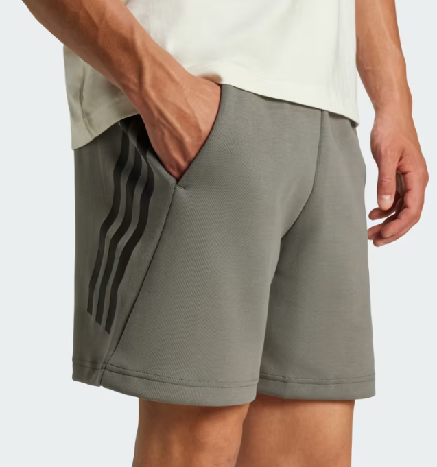 AA-X24 (Adidas future icons 3-stripes shorts grey) 82494095