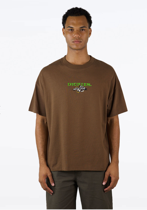 D-W6 (Dickies eagle 330 short sleeve oversized fit t-shirt timber brown) 82493475