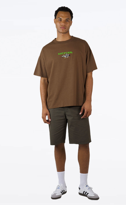 D-W6 (Dickies eagle 330 short sleeve oversized fit t-shirt timber brown) 82493475