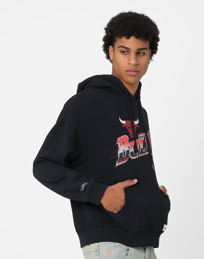 MNA-J21 (Last chance shot hoodie bulls faded balck) 92296087