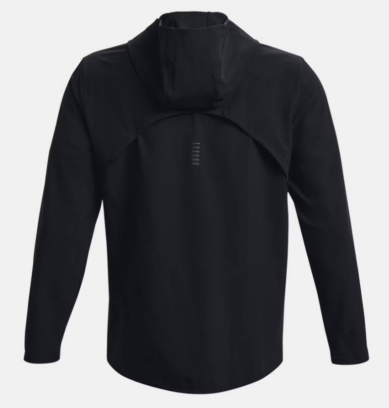 UAA-Q13 (Under armour outrun the storm jacket black/jet grey/reflective) 92498695