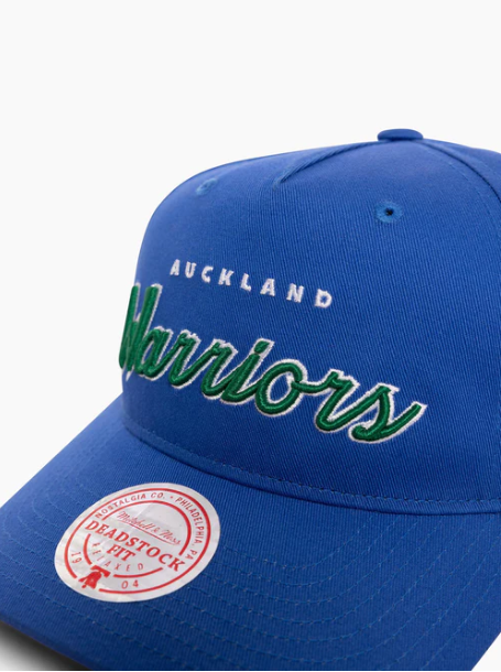 MNA-E38 (Mitchell & ness nz warriors cap blue snapback osfm) 92492608