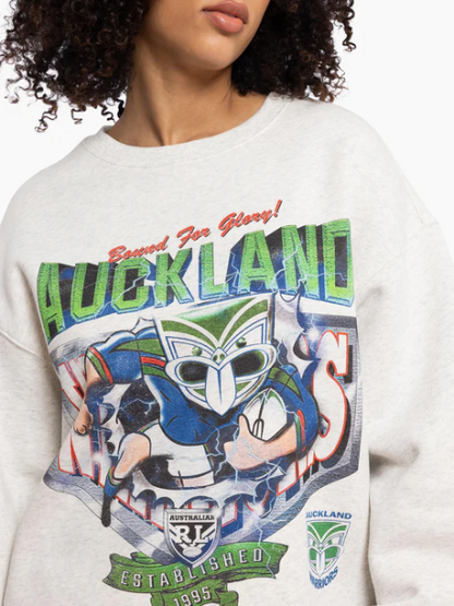 MNA-Z37 (Mitchell & ness nz warriors burst out raiders crew silver marle bros) 92495216