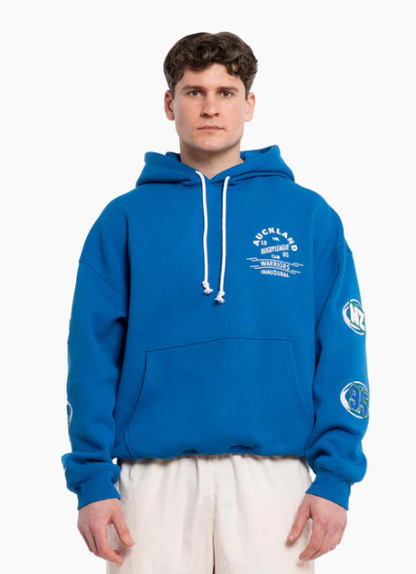 MNA-F38 (Mitchell & ness auckland warriors inaugural hoodie blue) 92499130