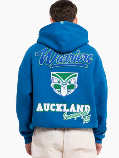 MNA-F38 (Mitchell & ness auckland warriors inaugural hoodie blue) 92499130