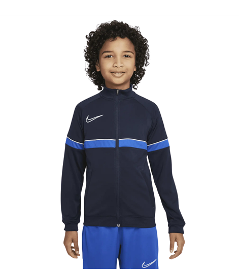 NA-V45 (Nike youth's dri-fit academy track jacket obsidian) 92491000