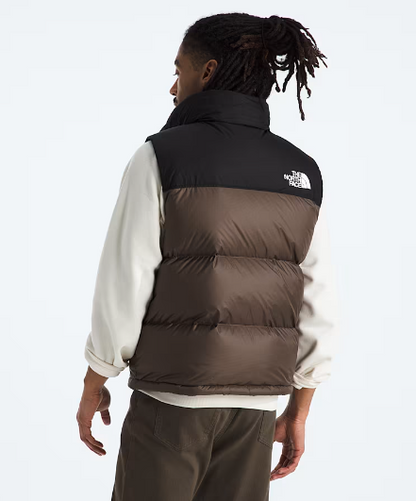 NFA-S5 (The north face 96 retro nuptse vest smoky brown/black) 924919130