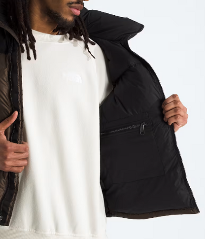 NFA-S5 (The north face 96 retro nuptse vest smoky brown/black) 924919130