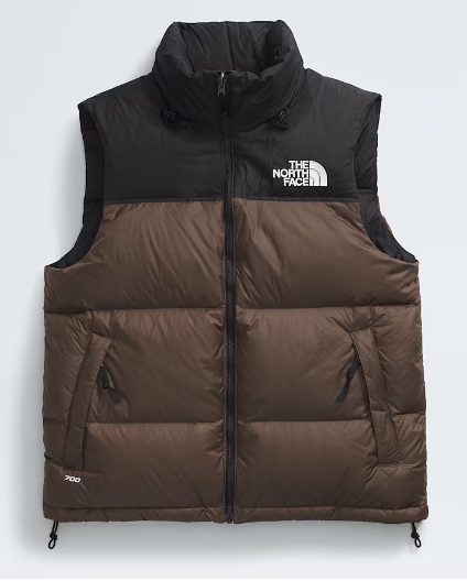 NFA-S5 (The north face 96 retro nuptse vest smoky brown/black) 924919130