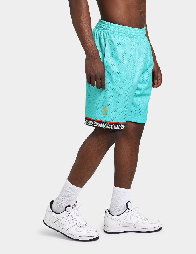 MNA-N34 (Mitchell and ness swingman shorts grizzlies 96-97 road teal) 12496956