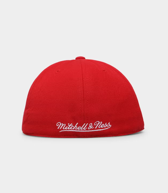 MNA-V27 (Mitchell and ness team ground 2.0 fitted hwc hat bulls red) 52392824