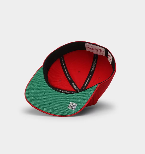 MNA-V27 (Mitchell and ness team ground 2.0 fitted hwc hat bulls red) 52392824